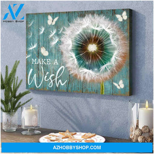 Eviral Store Top 10 Gorgeous Dandelion And Butterfly Canvas Make A Wish Wall Art Decor – Butterfly Canvas Print Wall Art