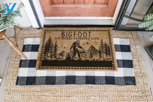 Top Secret Bigfoot Coir Pattern All Over Printing Doormat | Welcome Mat | House Warming Gift