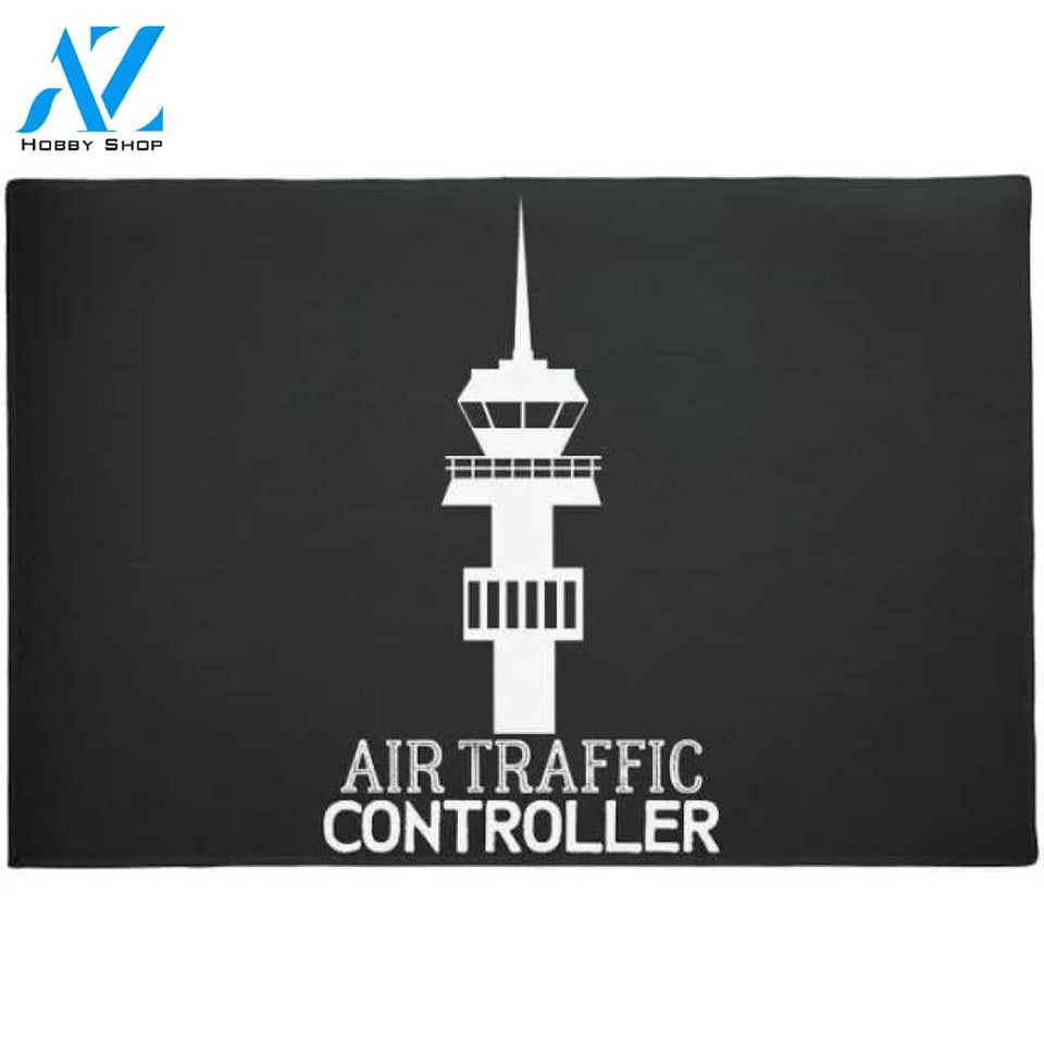 Tower Air Traffic Control Controller ATC Aviation Doormat Welcome Mat House Warming Gift Home Decor Funny Doormat Gift Idea