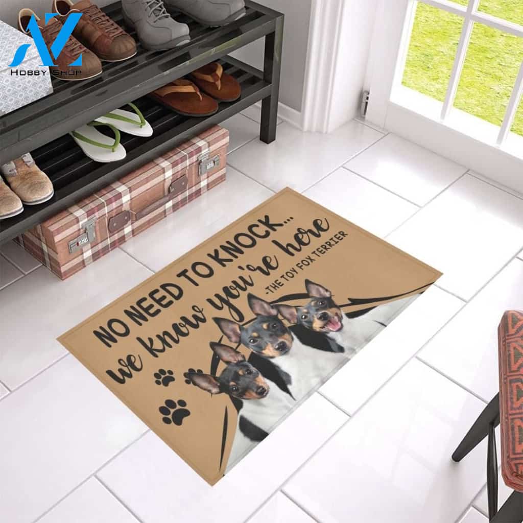 Toy Fox Terrier CL09100189MDD Doormat