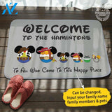 Toy Story Happy Personalized Doormat