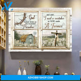 Tranquil farm - God looks down on his planned paradise -Farm Landscape Canvas Prints - Wall Art