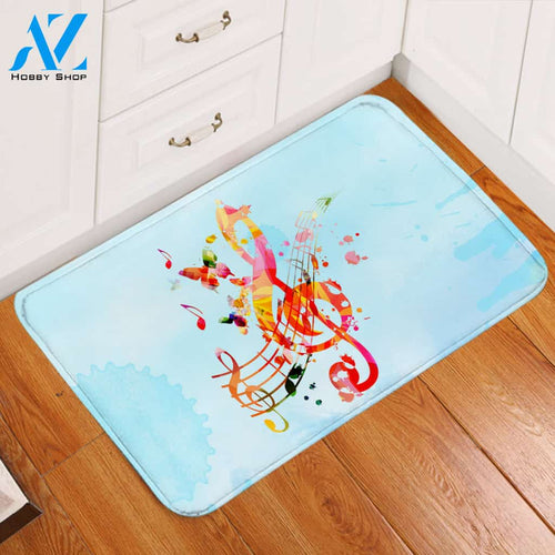 Treble Clef Musical Door Mat