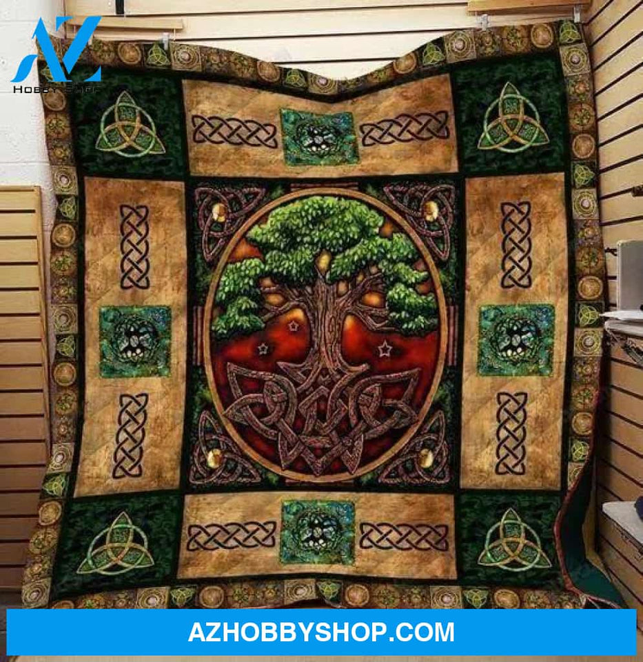 Tree Of Life Fleece Blanket Gift From Friend Family, Gift For Thanksgiving Christmas Birthday Gift Home Decor Bedding Couch Sofa Soft and Comfy Cozy