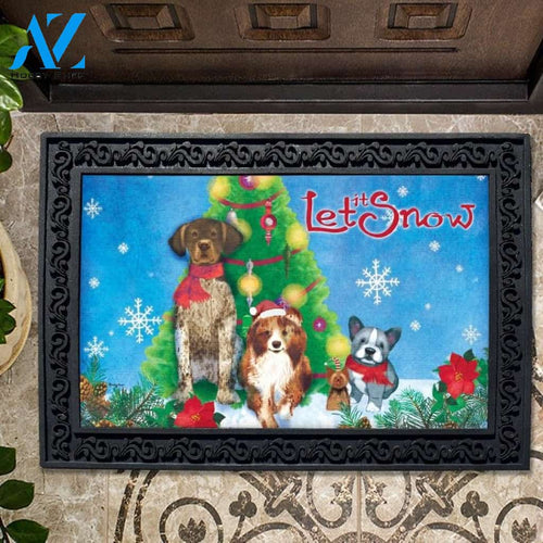 Tree Trimming Dogs Doormat - 18" x 30"