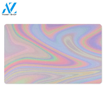 Trippy Holographic Door Mat