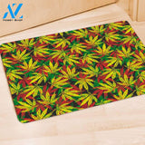 Tropical Reggae Leaf Door Mat