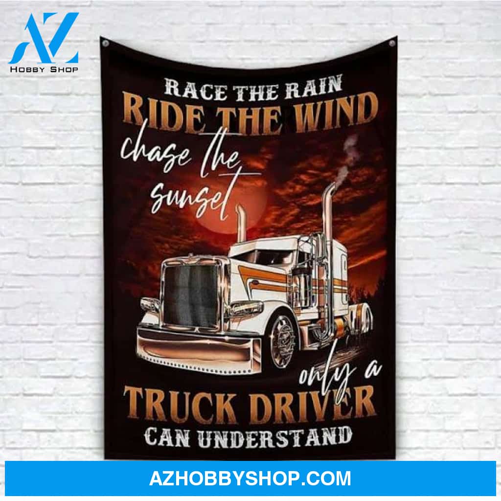 Trucker - Race The Rain Ride The Wind - Blanket