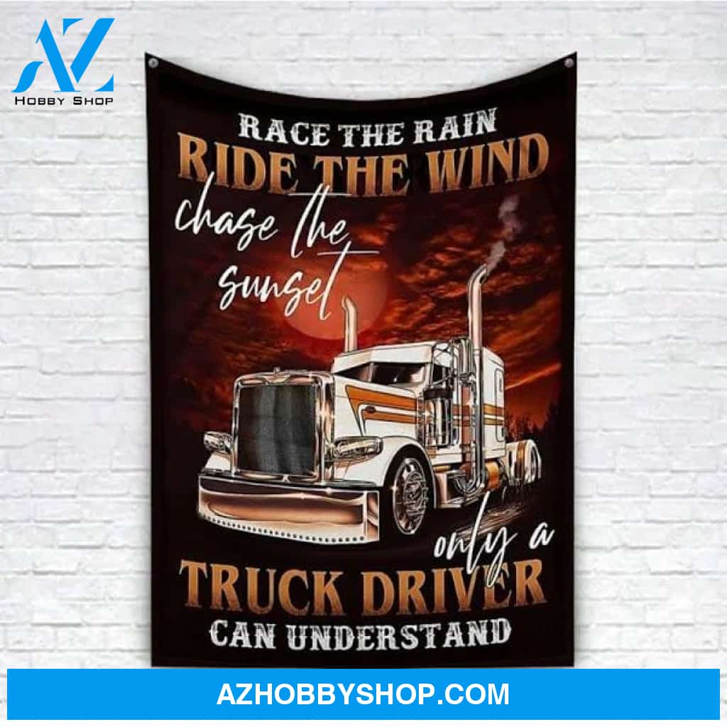 Trucker - Race The Rain Ride The Wind - Blanket