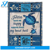 Turtle Blanket, Love Turtles,Soft Blanket.Gift For Friend Family Home Decor Bedding Couch Sofa Soft and Comfy Cozy