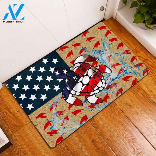 TURTLE Doormat Indoor And Outdoor Doormat Warm House Gift Welcome Mat Gift For Friend For Turtle Loves