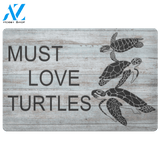 Turtle Doormat, Must Love Turtles | Welcome Mat | House Warming Gift
