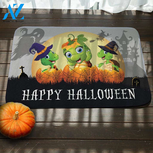 Turtle Halloween Doormat