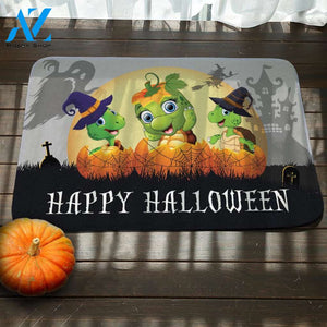 Turtle Halloween Doormat
