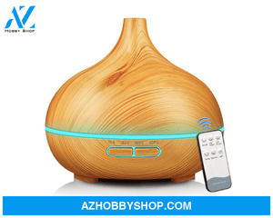 Ultrasonic Aroma Diffuser Humidifier Wood Grain