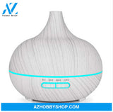 Ultrasonic Aroma Diffuser Humidifier Wood Grain White / Us