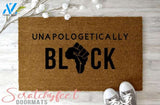 Unapologetically Black Doormat