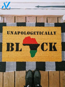 Unapologetically Black Doormat