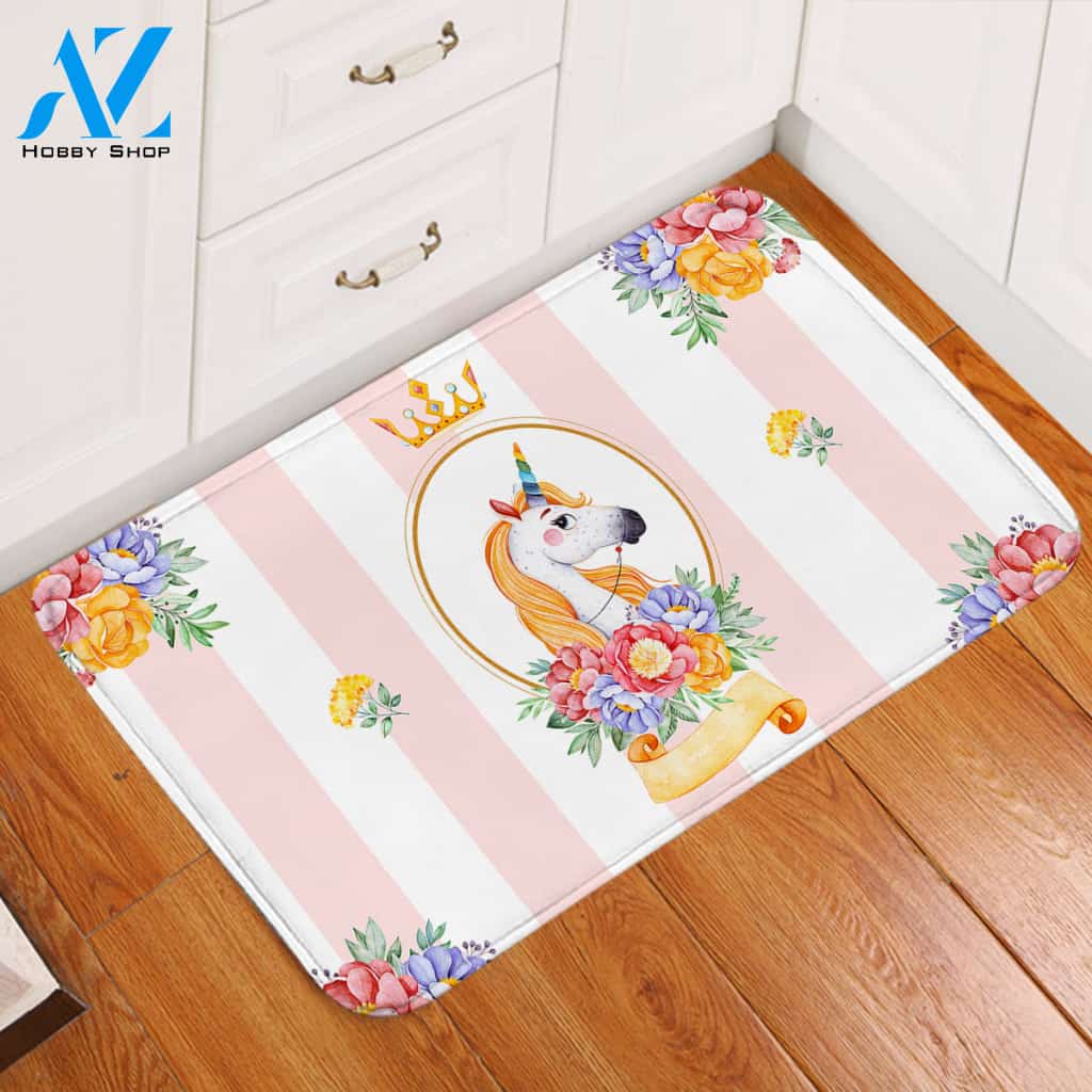 Unicorn Queen Door Mat