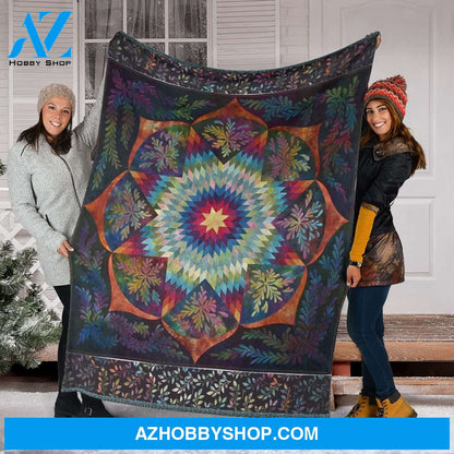 Unique Christmas Fleece Blanket