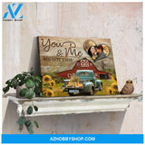 Unique Custom Photo Gift 4th Wedding Anniversary Gift Bedroom Wall Decor Canvas Print