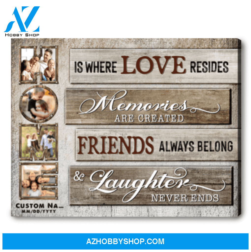 Unique Housewarming Gift Ideas Home Decor Wall Art Personalized Photo Gift