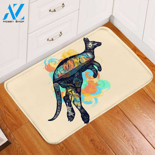 Unique Kangaroo Tan Door Mat