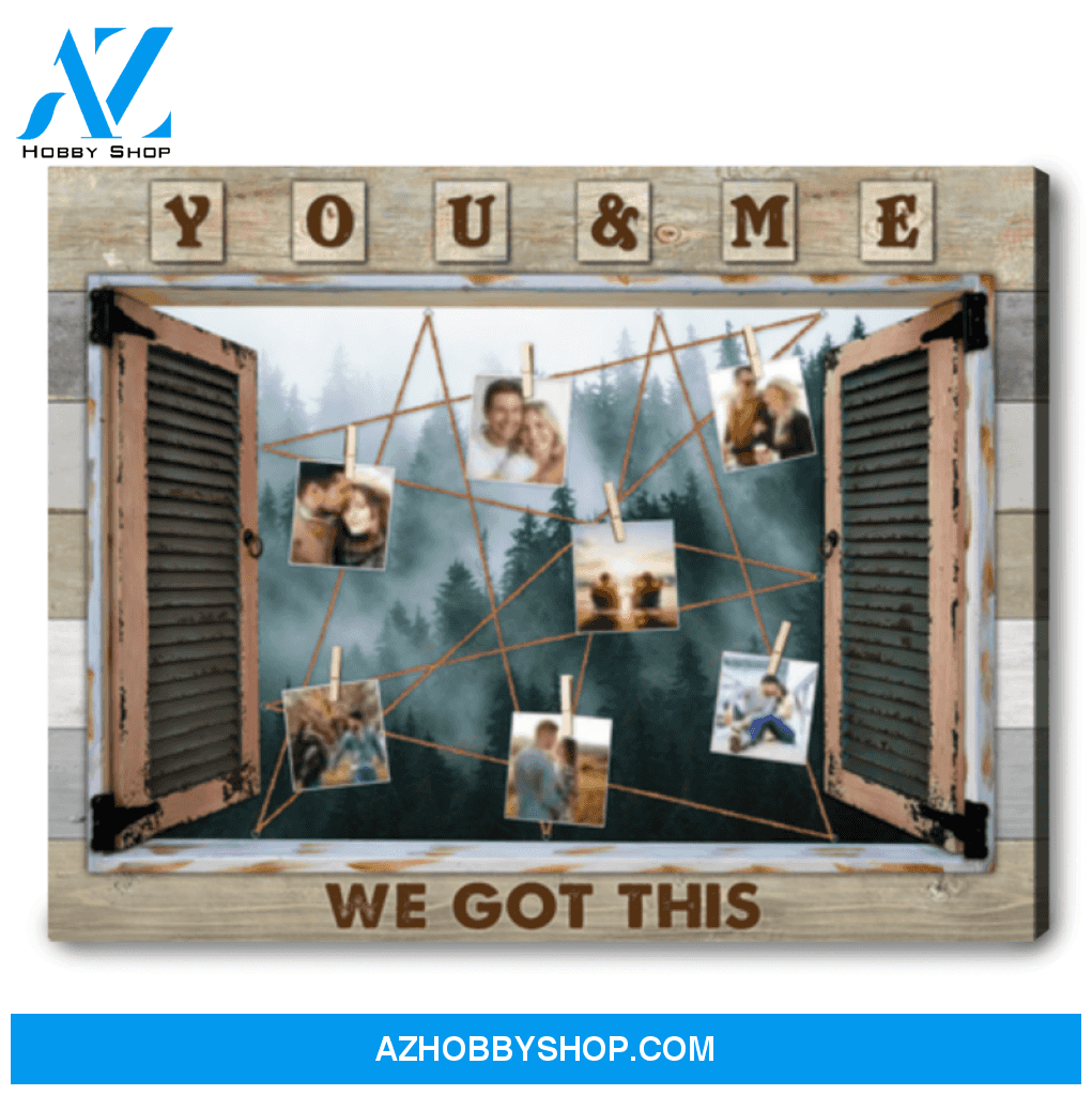Unique Personalized Anniversary Gifts Faux Window Frame Wall Decor You And Me