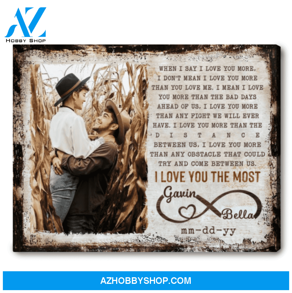 Unique Personalized Photo Gifts For Couple Canvas Print Ohcanvas