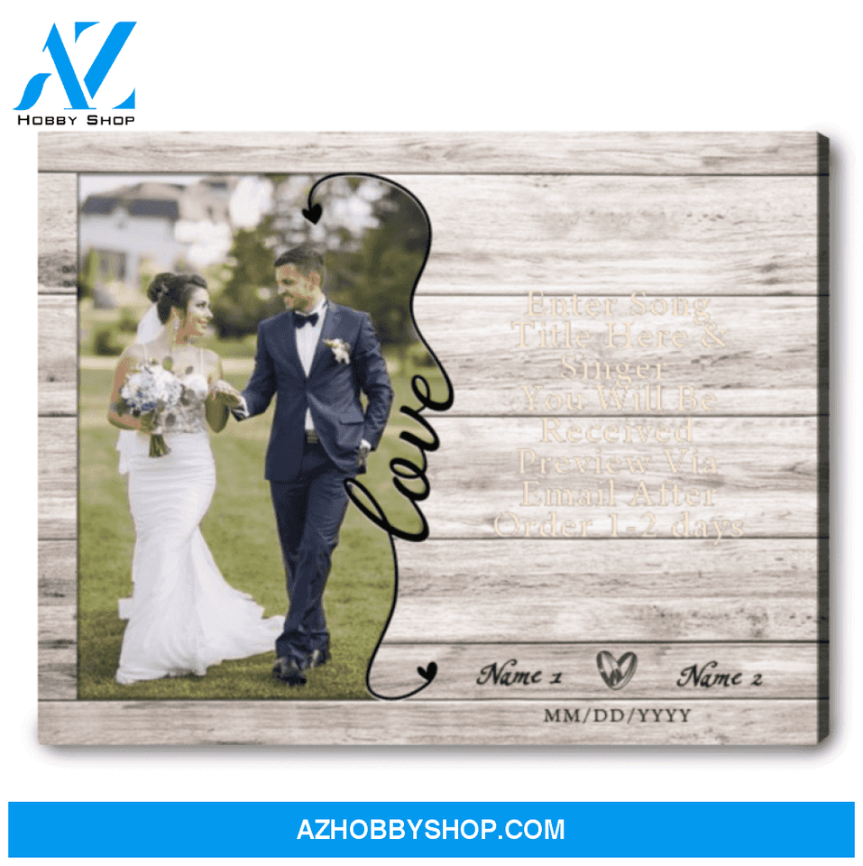 Unique Song Lyrics Art Prints Wedding Song Lyrics Gifts Ohcanvas