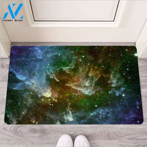 Universe Galaxy Space Door Mat