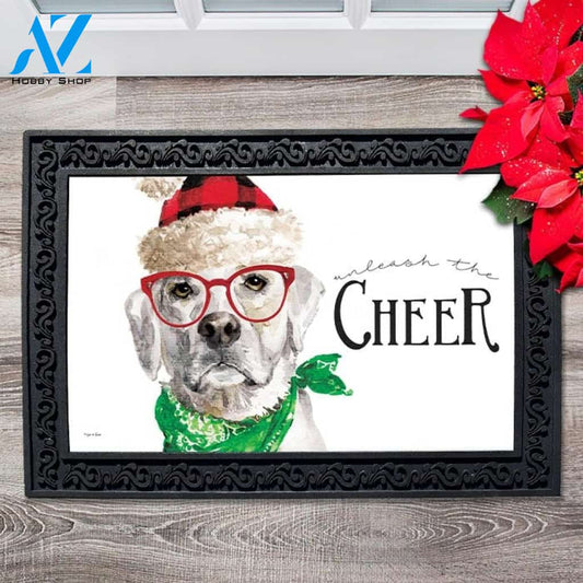 Unleash the Cheer Lab Doormat - 18" x 30"