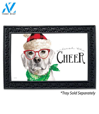 Unleash the Cheer Lab Doormat - 18" x 30"