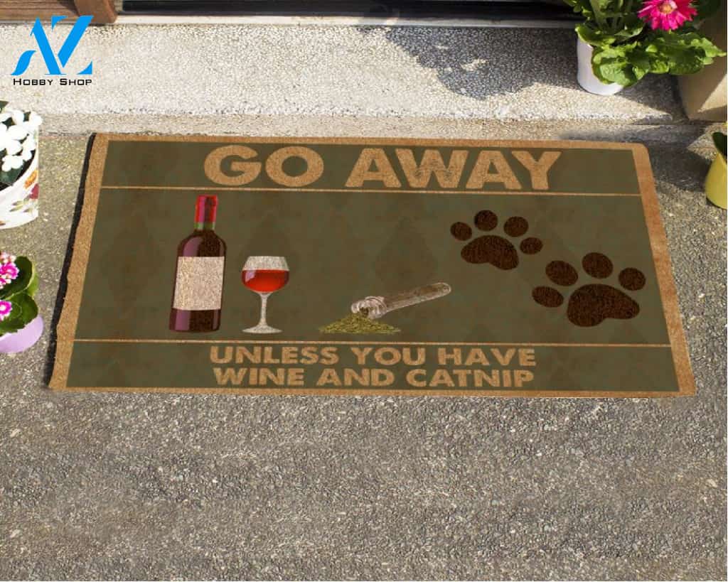 Personalized Name Family House Unless You Have Wine And Catnip Doormat Indoor And Outdoor Mat Entrance Rug Sweet Home Decor Housewarming Gift Gift For Friend Family Stem Feminist