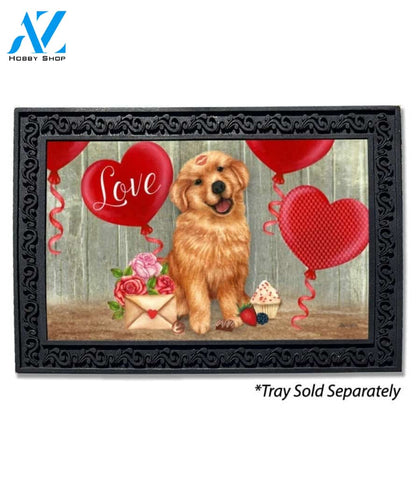 Valentine Puppy Doormat - 18" x 30"