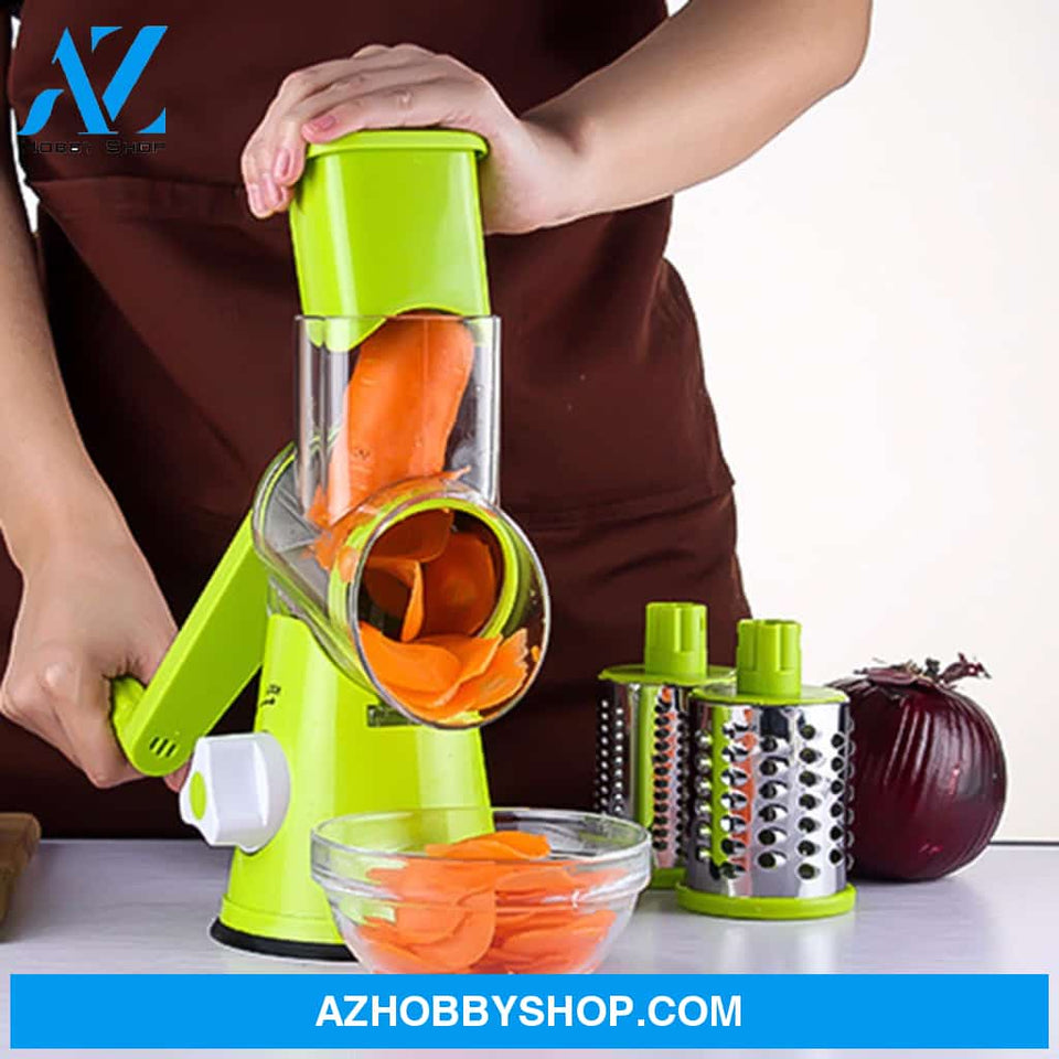 Vegetable Cutter Round Mandoline Slicer Potato Julienne Carrot Grater Cheese