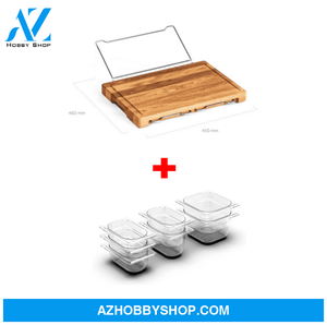 Vegetable Kitchen Cutting Board With Trays Storage Box Smooth Multifunction Practical Fruit Meat