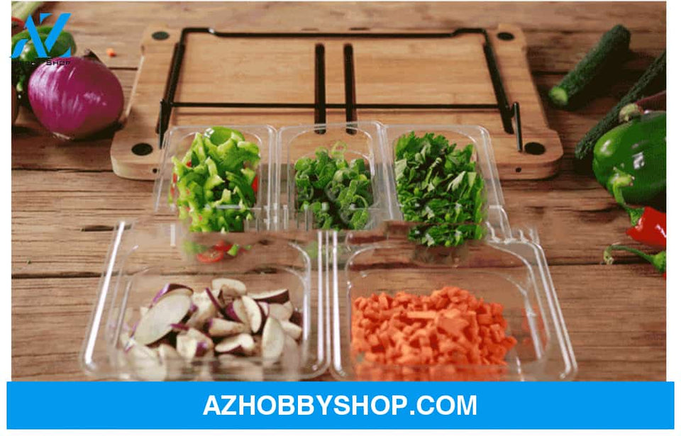 Vegetable Kitchen Cutting Board With Trays Storage Box Smooth Multifunction Practical Fruit Meat