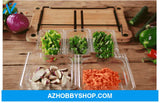 Vegetable Kitchen Cutting Board With Trays Storage Box Smooth Multifunction Practical Fruit Meat