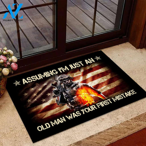 Veteran Assuming I'm Just An Old Man Doormat