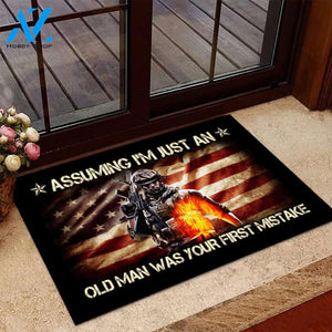 Veteran Assuming I'm Just An Old Man Doormat
