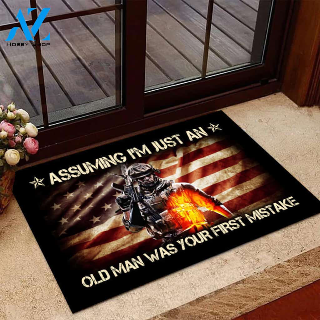 Veteran Assuming I'm Just An Old Man Doormat