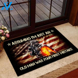 Veteran Assuming I'm Just An Old Man Doormat