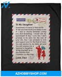 Veteran's Daughter Fleece Blanket