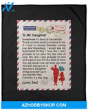 Veteran's Daughter Fleece Blanket - Quilt Blanket