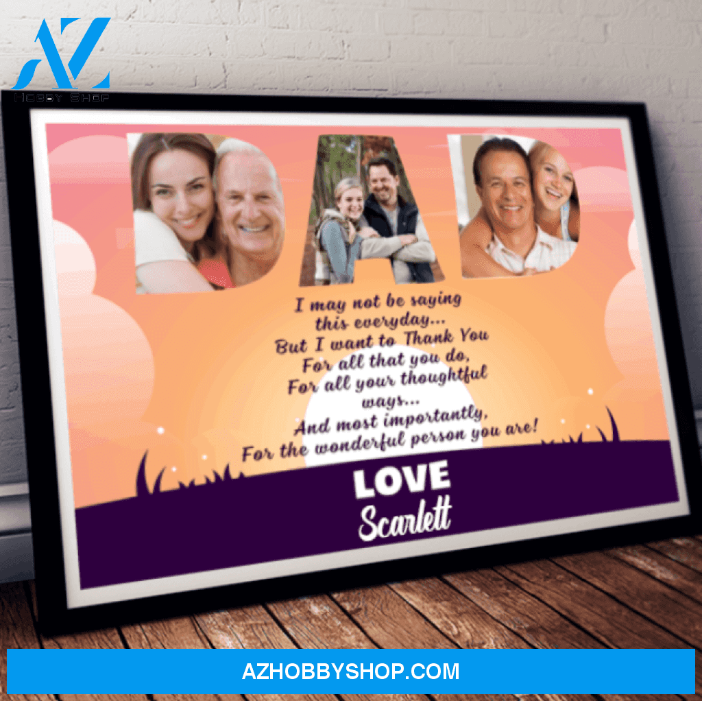 VHH For The Wonderful Person You Are Personalized Poster Landscape