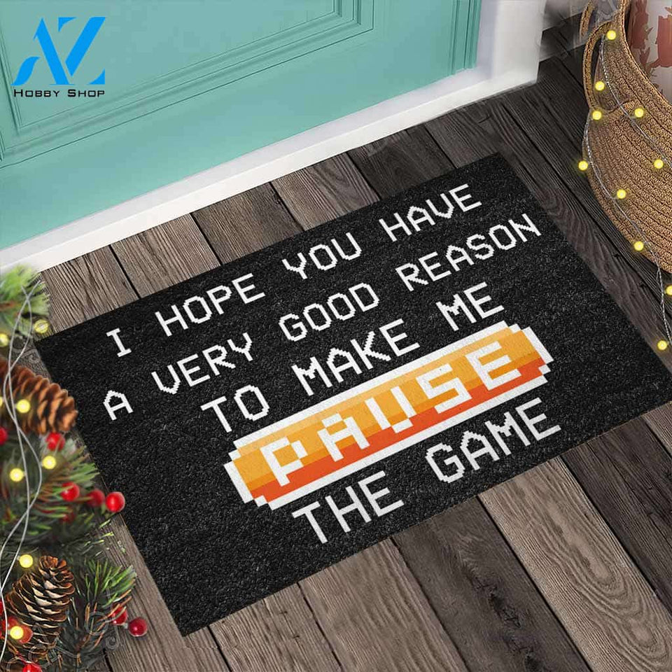 Video Game Easy Clean Welcome DoorMat PRE7091 | Gaming Welcome Mats | Housewarming Doormat