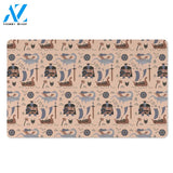 Viking Cartoon Norse Door Mat