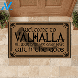 Viking Doormat Welcome To Valhalla | Welcome Mat | House Warming Gift