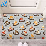 Viking Drakkar Ship Door Mat